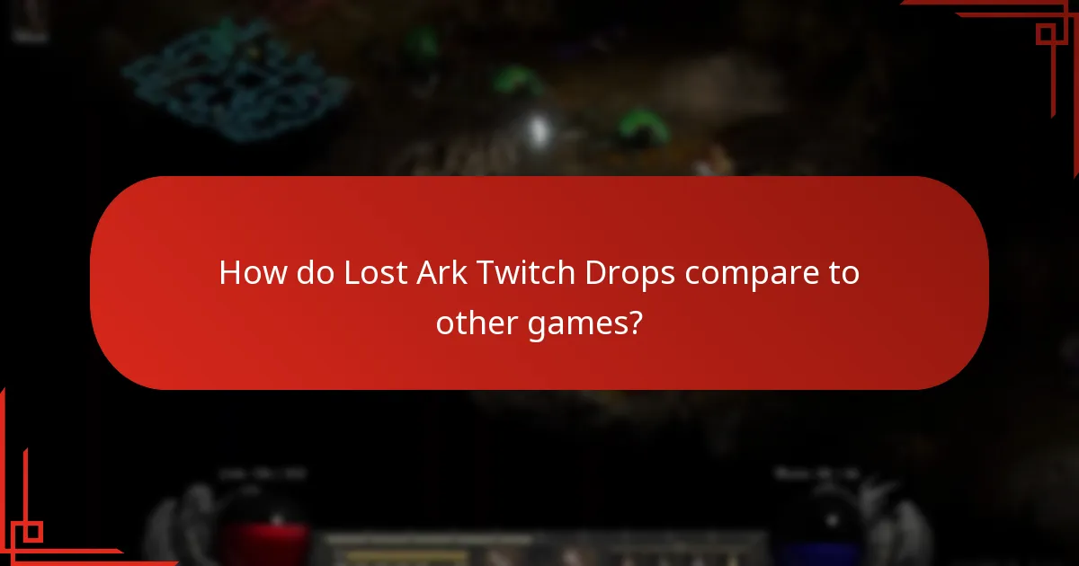 What trends have emerged from Lost Ark Twitch Drops?