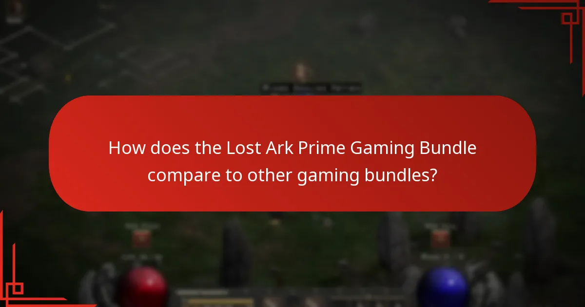 How can I redeem the Lost Ark Prime Gaming Bundle?