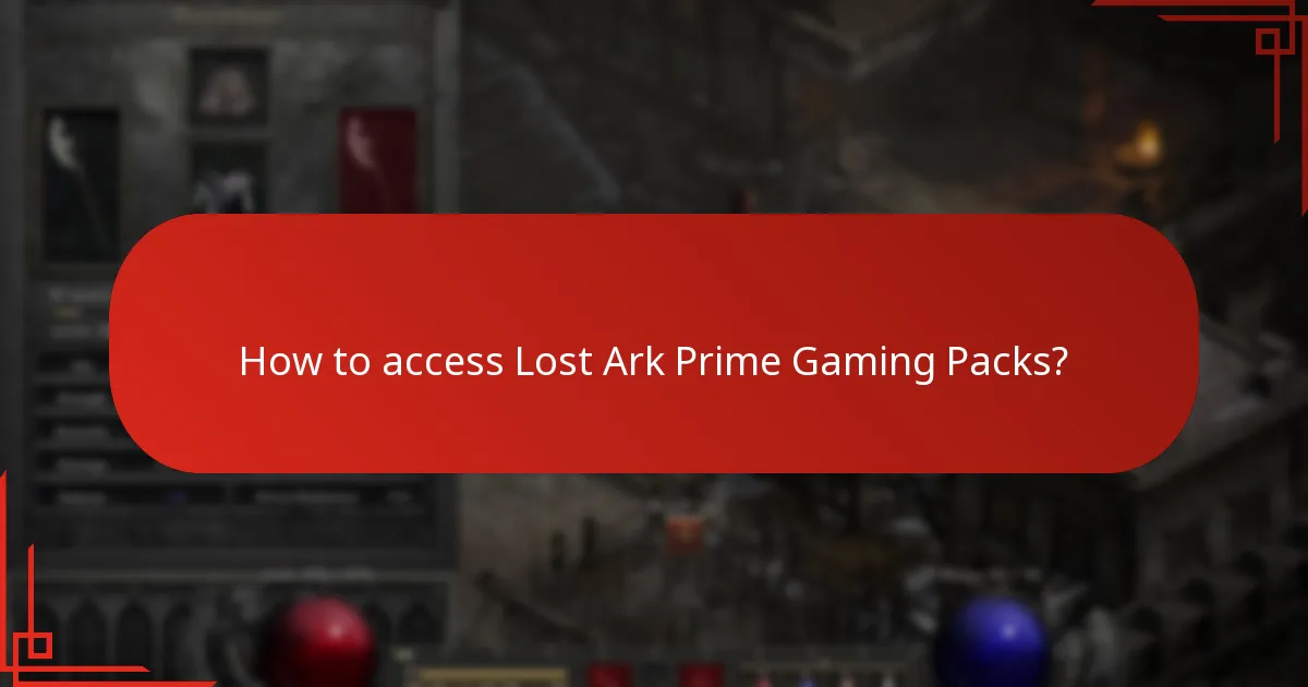 How do Lost Ark Prime Gaming Packs compare to each other?