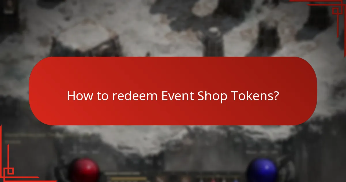 How to manage Event Shop Tokens effectively?