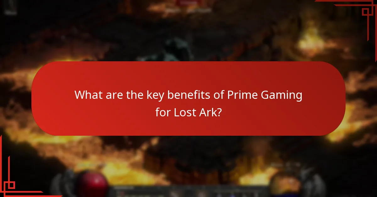 How do Prime Gaming benefits compare to other Lost Ark offers?
