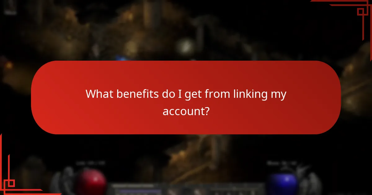 What issues might I face when linking my account?