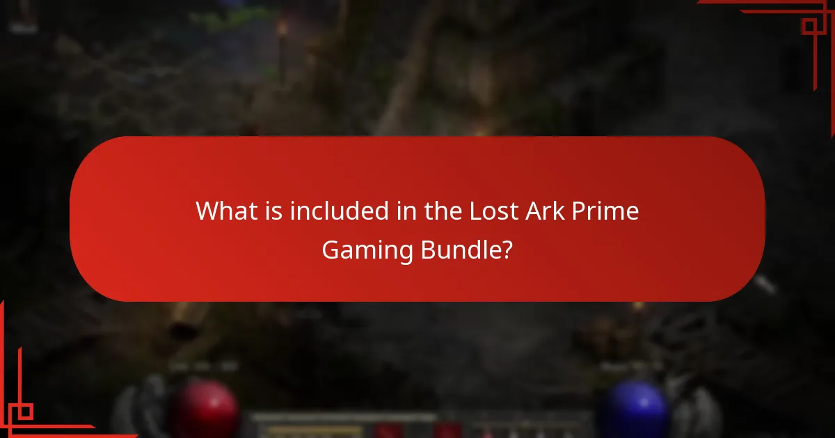 How does the Lost Ark Prime Gaming Bundle compare to other gaming bundles?