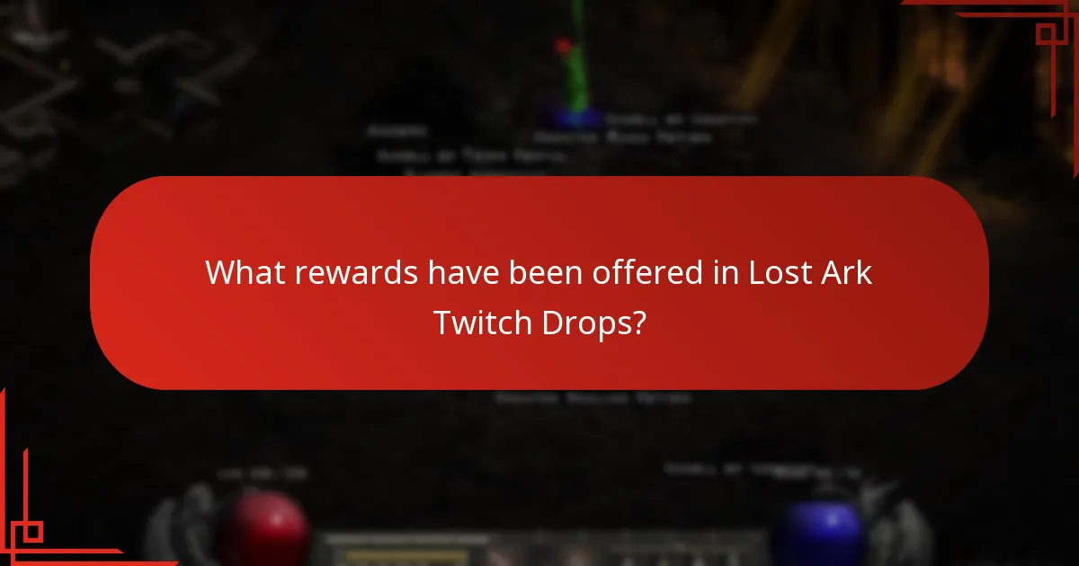 How to participate in future Lost Ark Twitch Drops events?