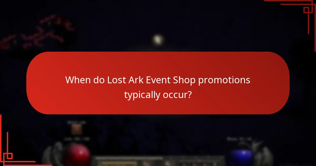 What are the benefits of participating in Lost Ark Event Shop promotions?